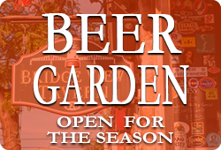 Beer Garden is Open for the Season